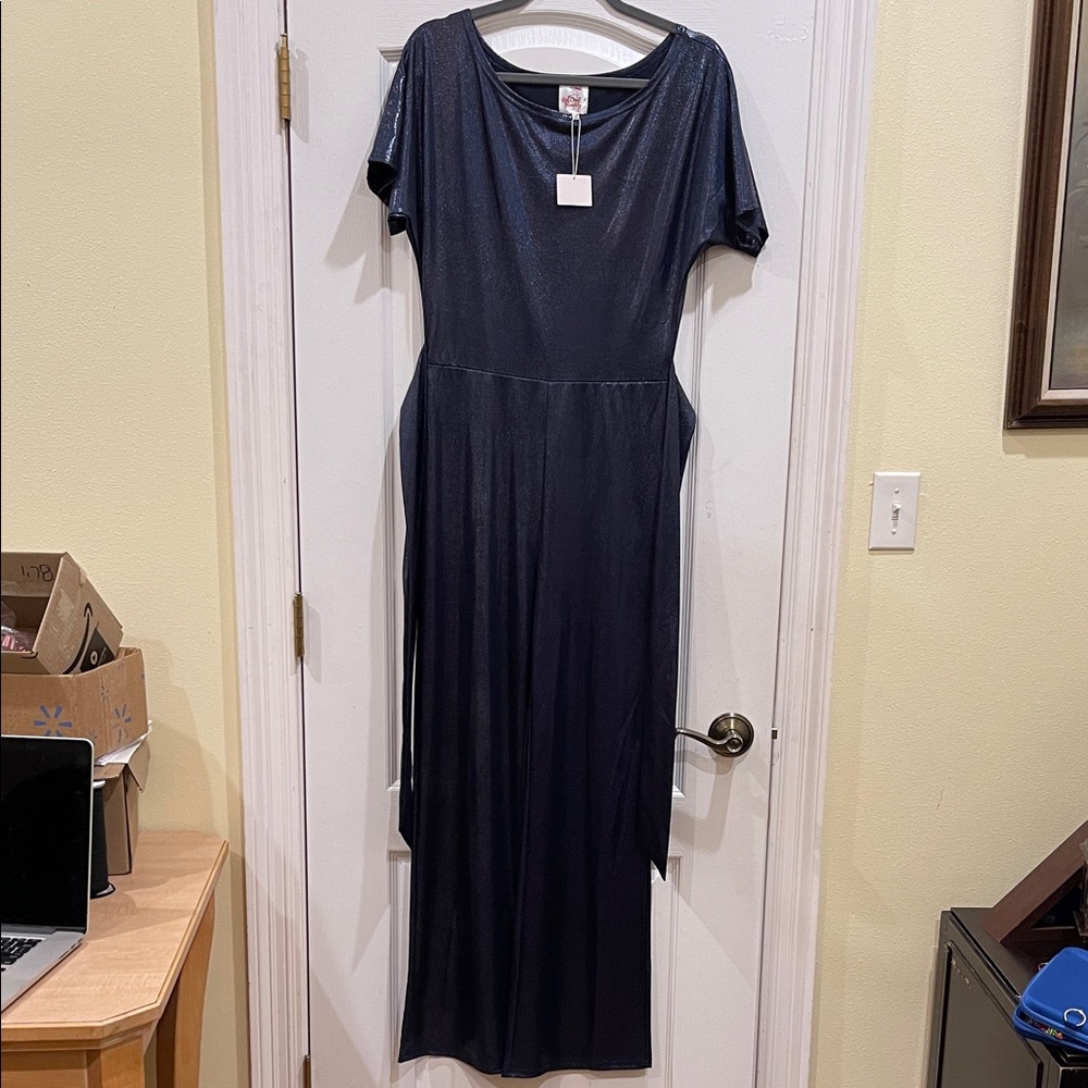 NEW Elegant Dark Blue Women's  Jumpsuit, size M